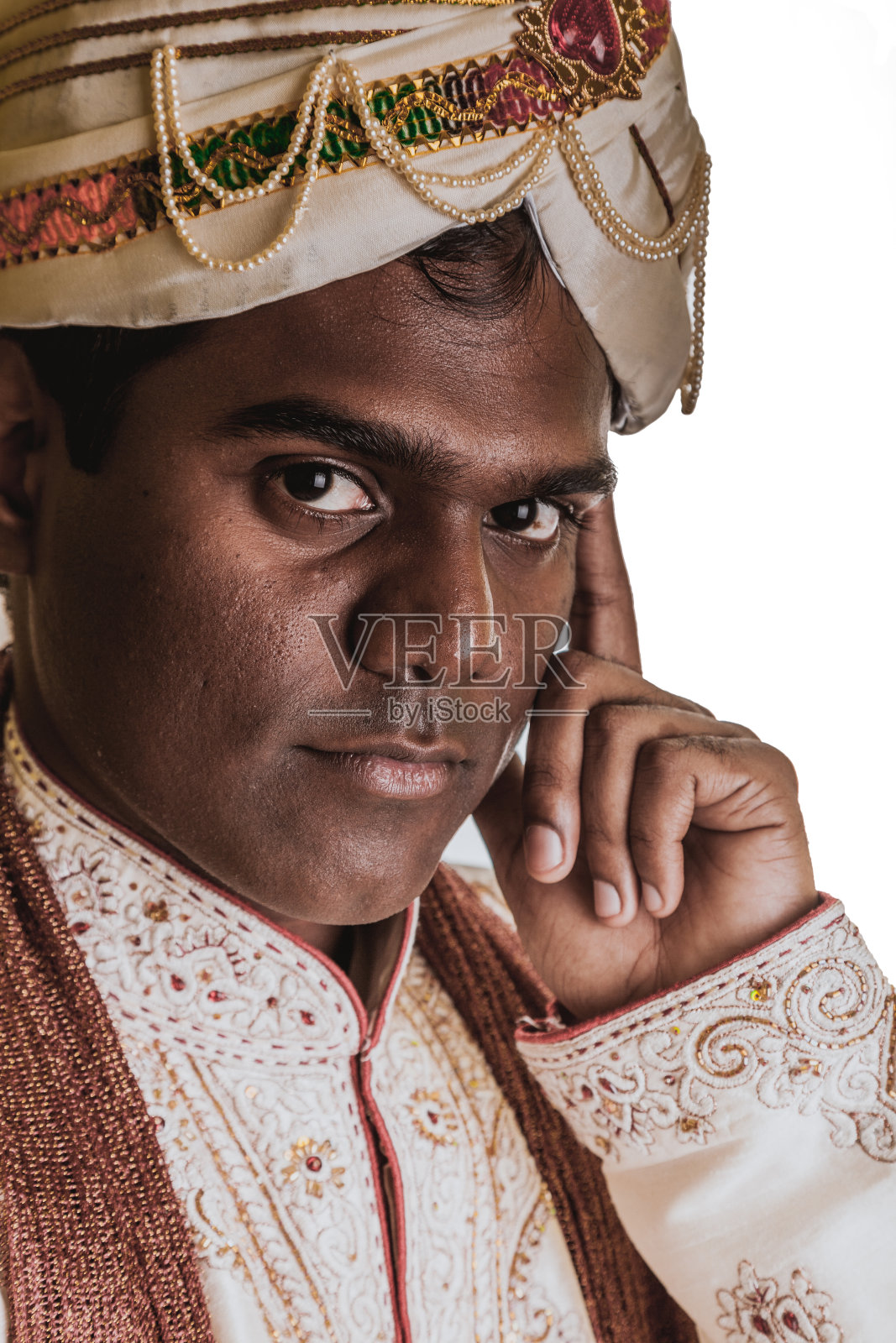 民族男人特写照片摄影图片