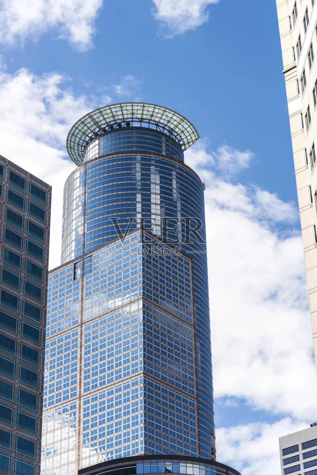 在明尼阿波利斯的卡佩拉大厦照片摄影图片