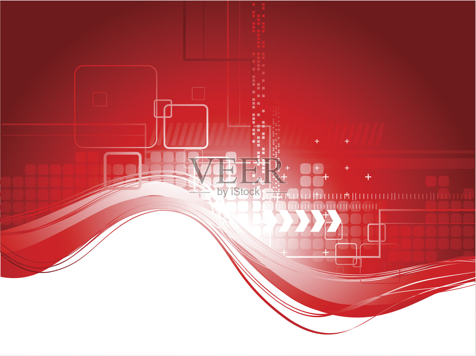 抽象的红色背景插画图片素材