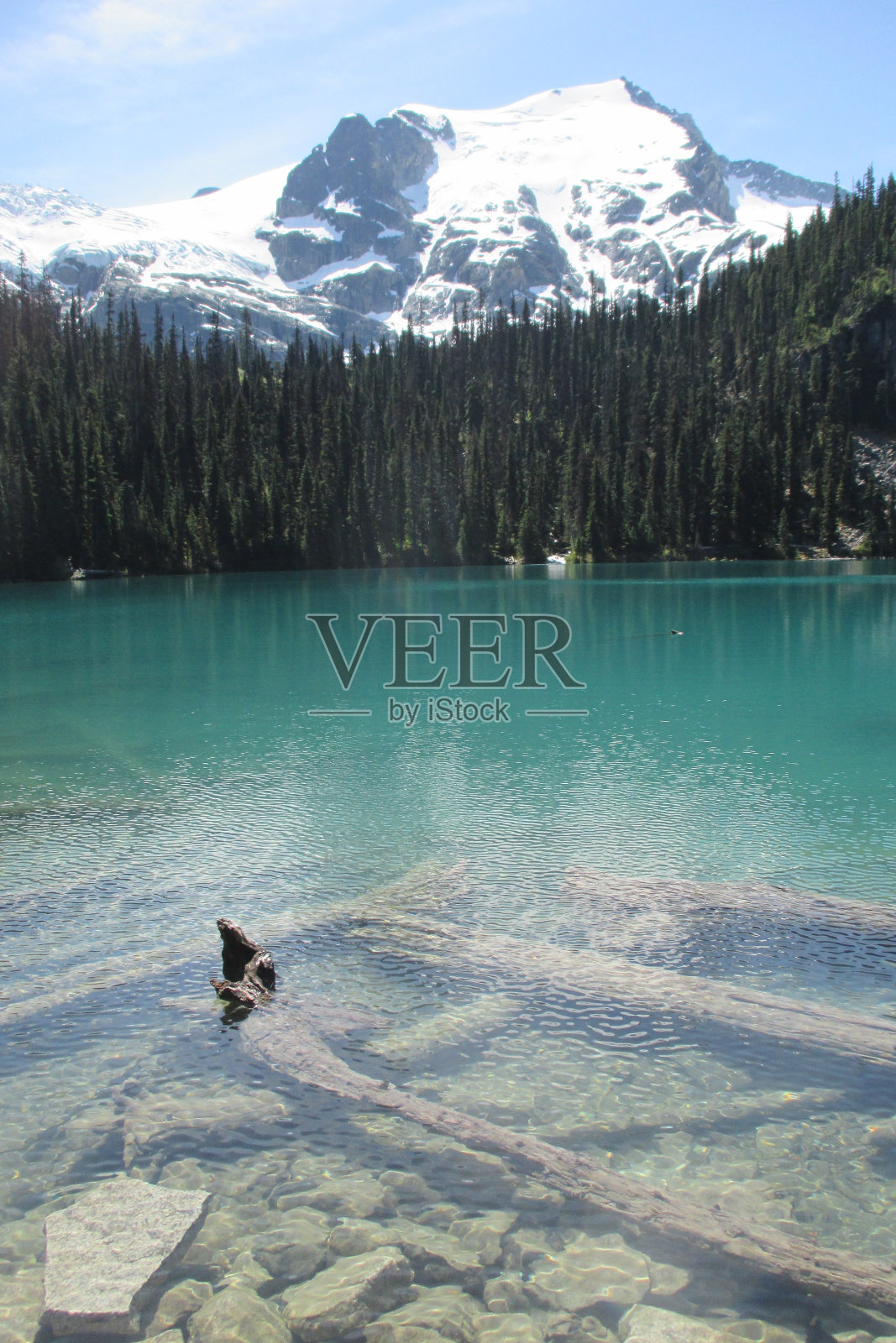 令人惊叹的山湖景观照片摄影图片