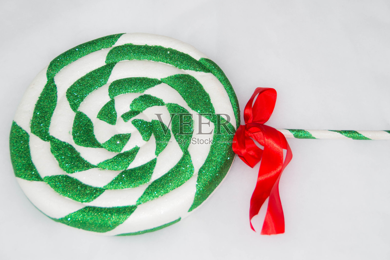 糖果手杖圣诞装饰照片摄影图片