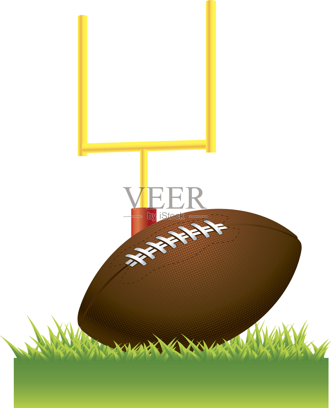 美式足球插画图片素材