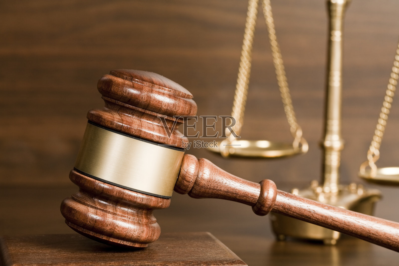 正义的木槌和尺度照片摄影图片