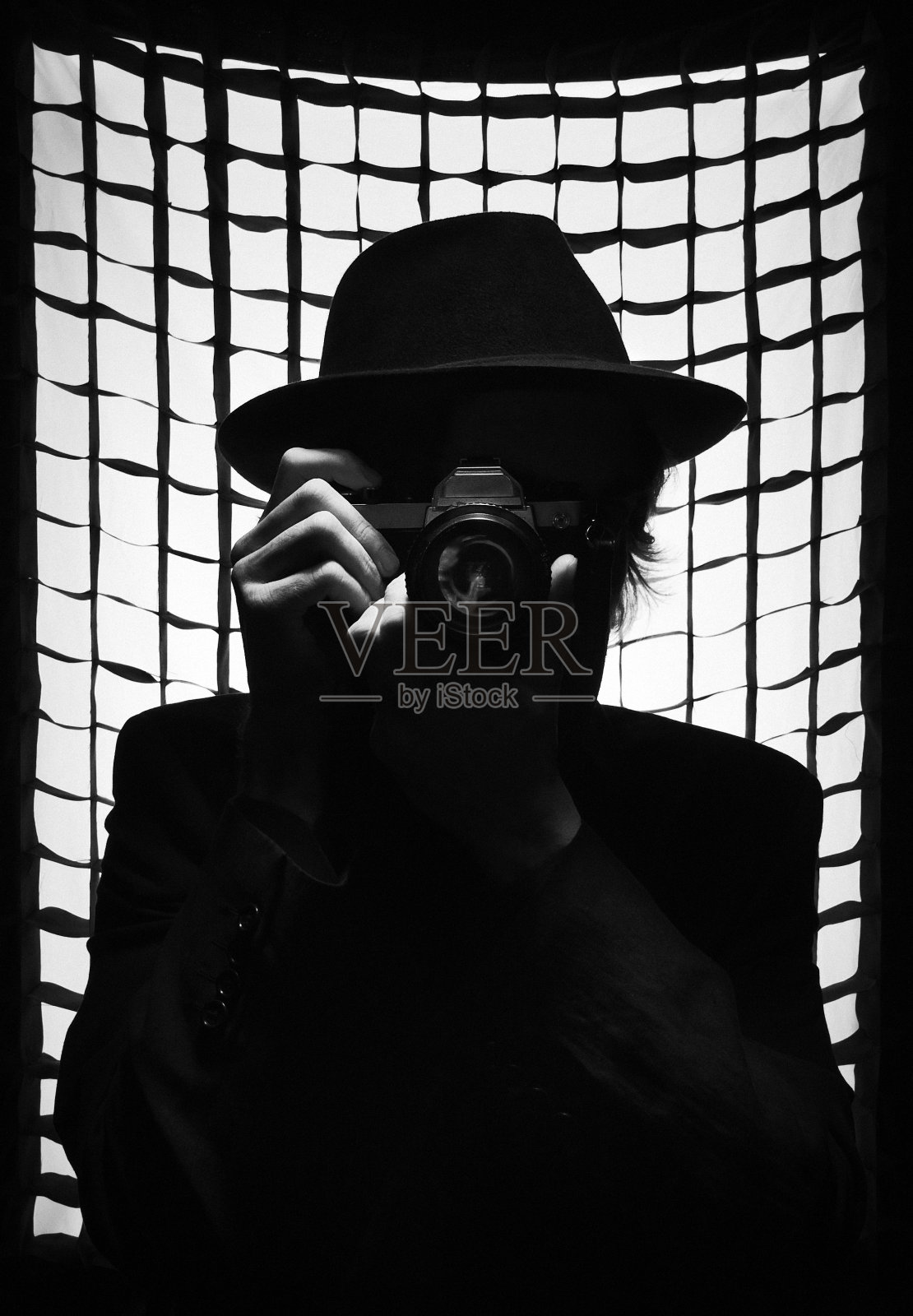 摄影师的自画像照片摄影图片