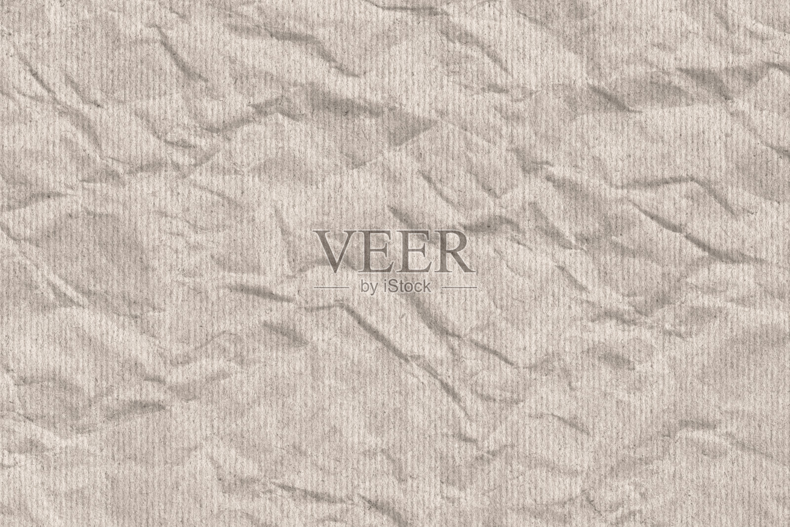 米色循环条纹牛皮纸皱褶垃圾纹理照片摄影图片