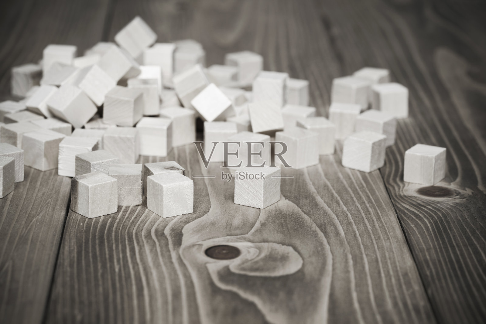 木制的多维数据集照片摄影图片