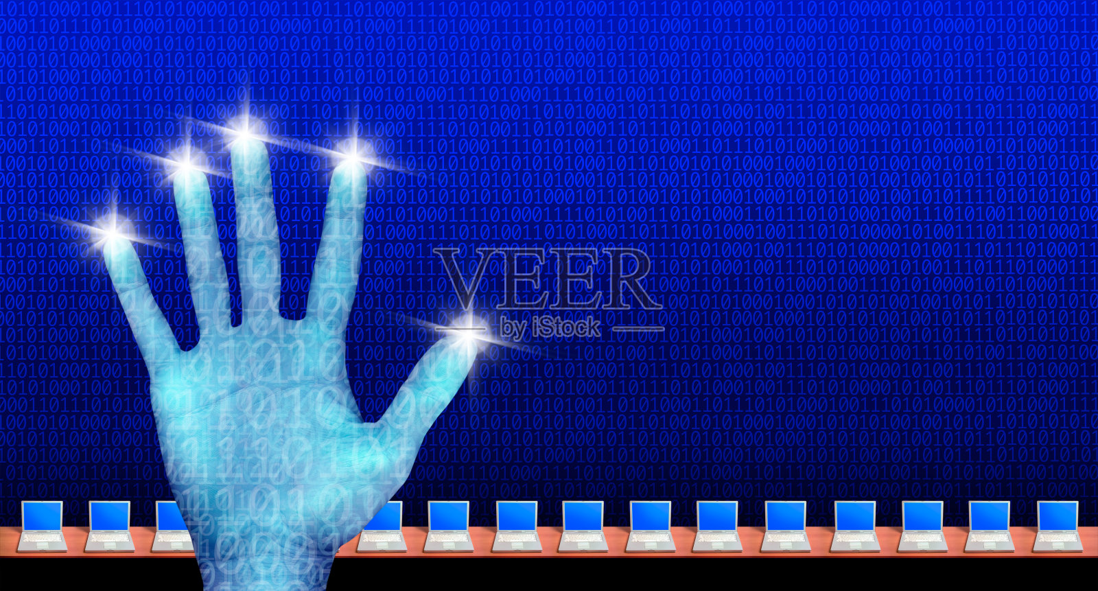 网络黑客照片摄影图片