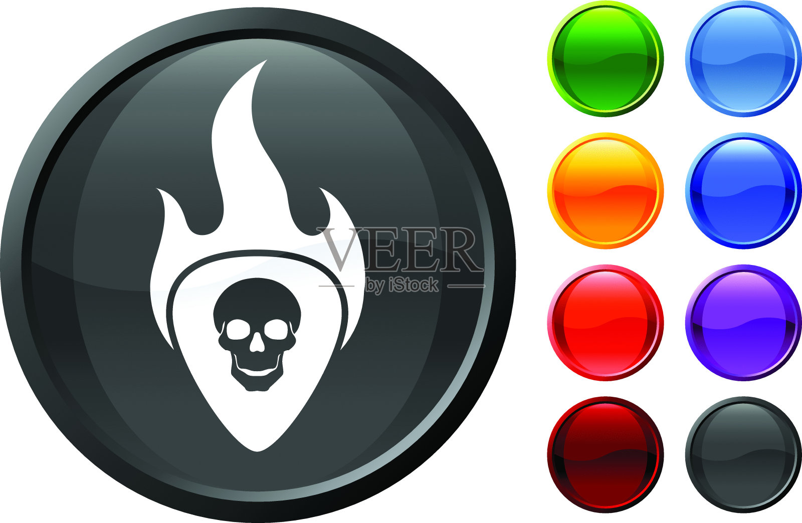 吉他挑选互联网版税免费矢量艺术设计元素图片