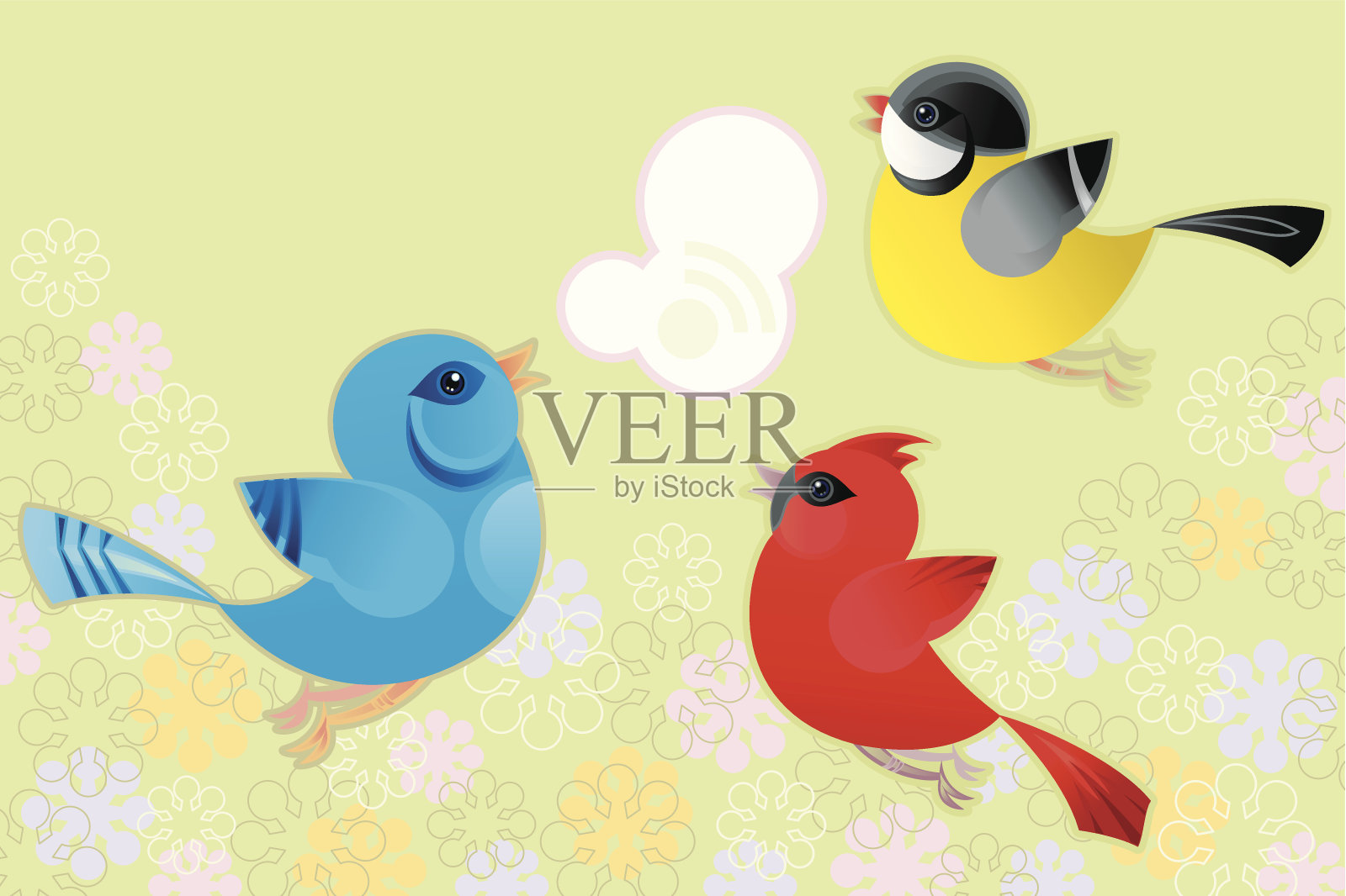 夏天推插画图片素材