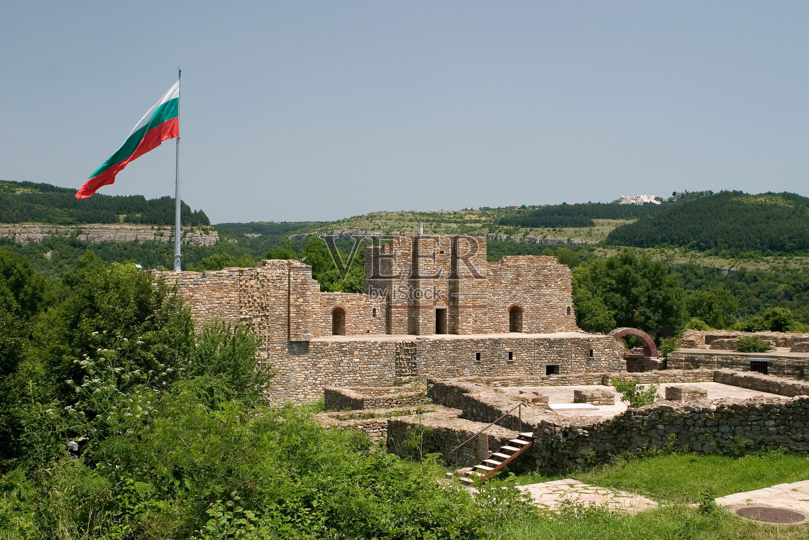 中世纪要塞照片摄影图片