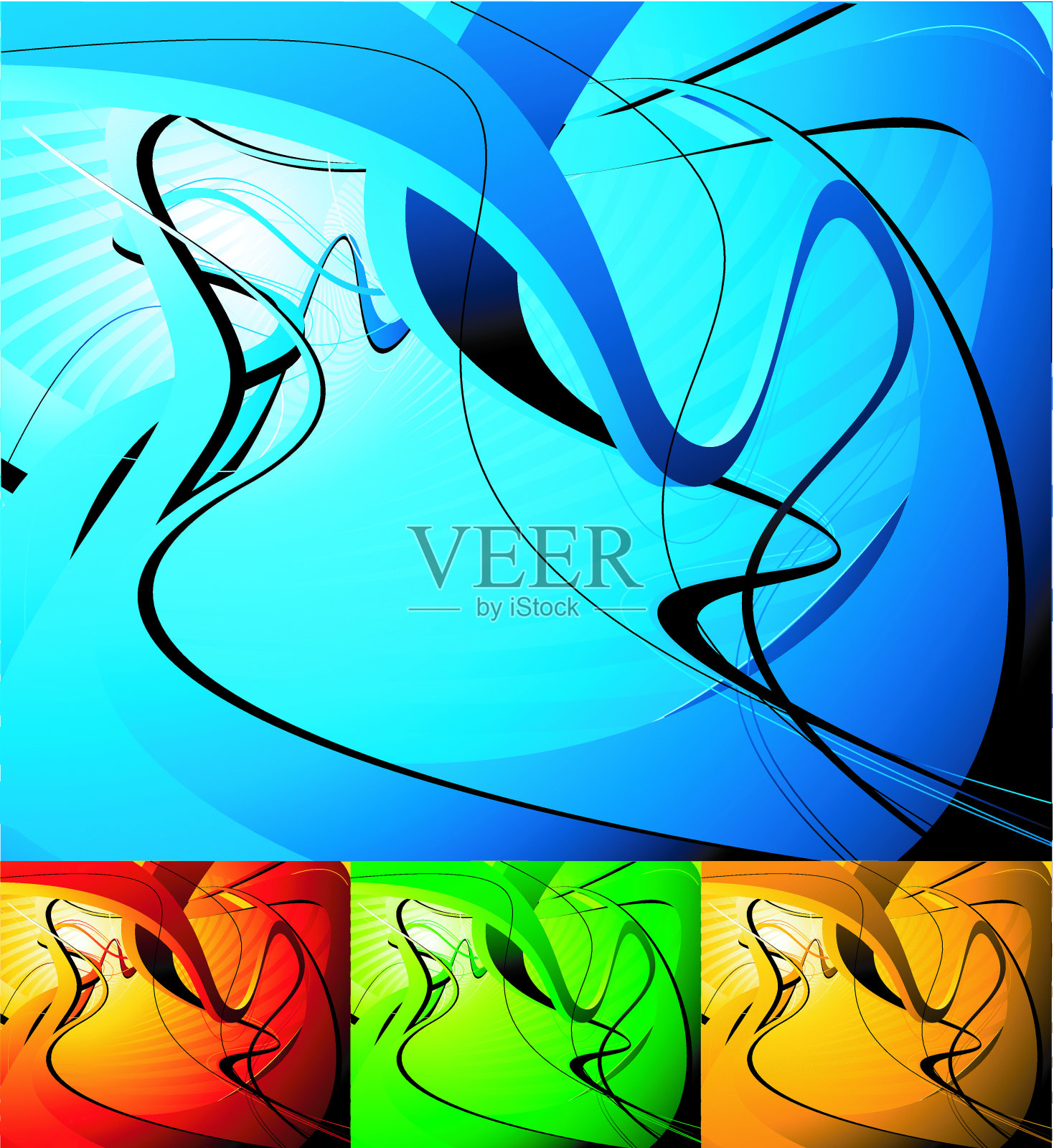 3 d背景插画图片素材