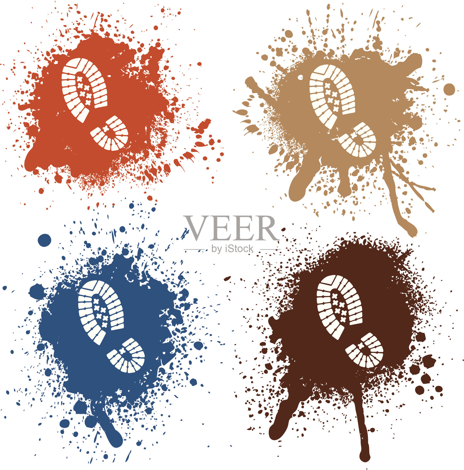 启动打印插画图片素材