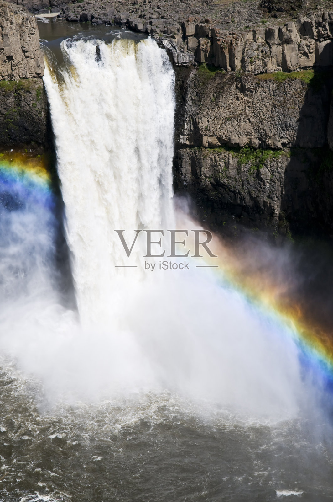 帕卢斯瀑布照片摄影图片