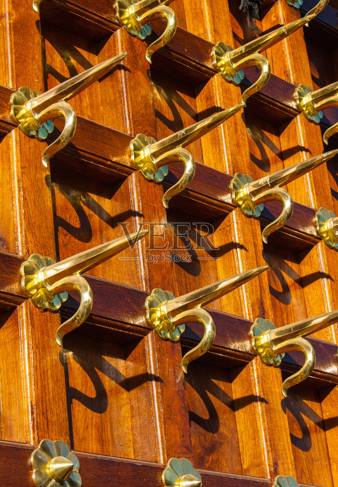 乌代普尔，拉贾斯坦邦-城市宫殿大门，印度2011年照片摄影图片