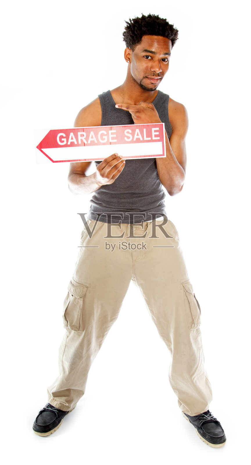 非裔美国人在摄影棚拍摄照片摄影图片