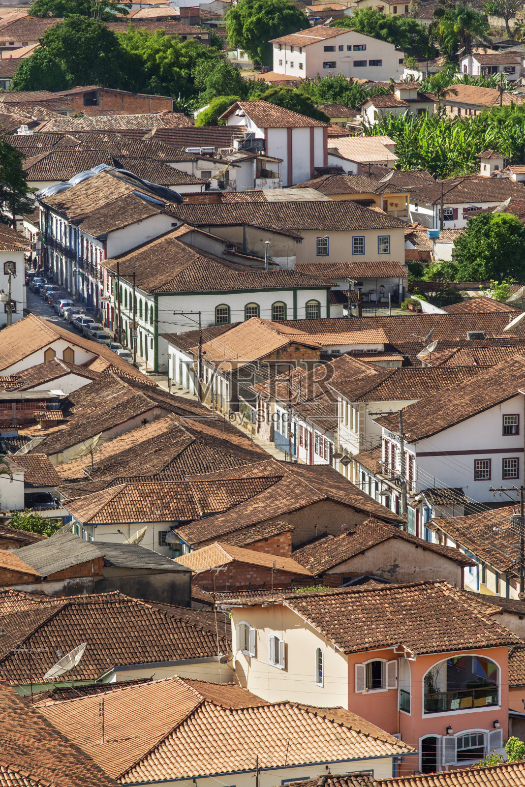 巴西米纳斯吉拉斯州的马里亚纳市照片摄影图片