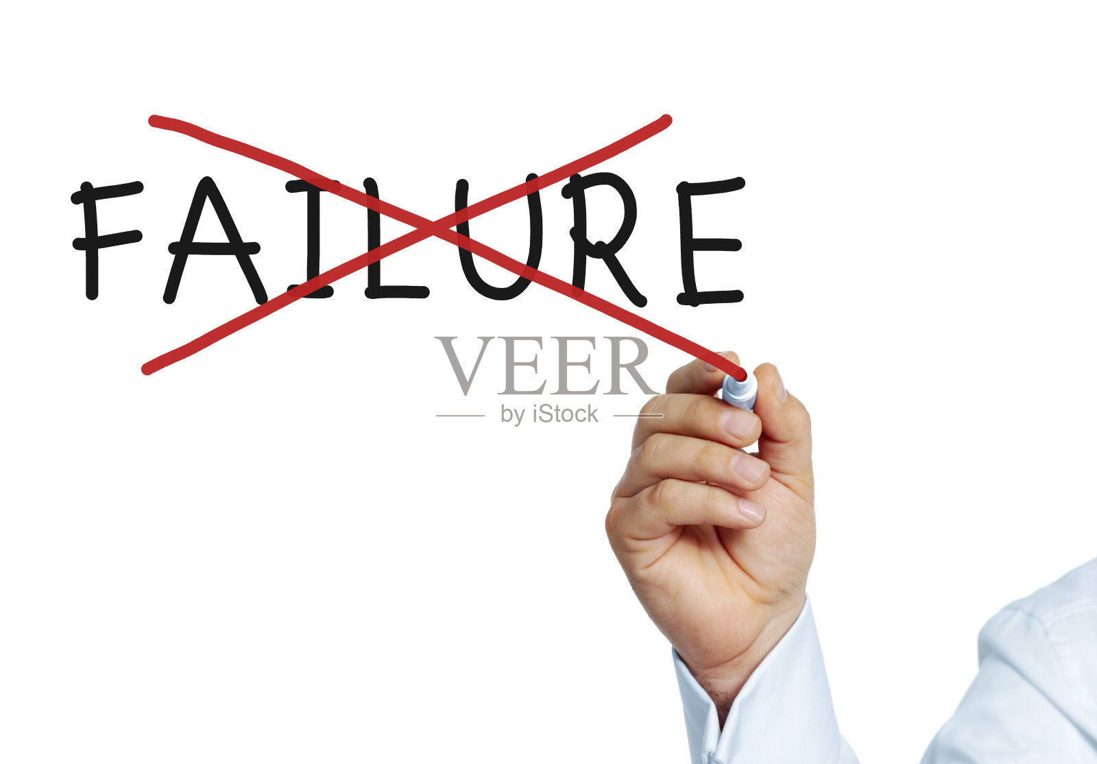 没有失败的概念照片摄影图片