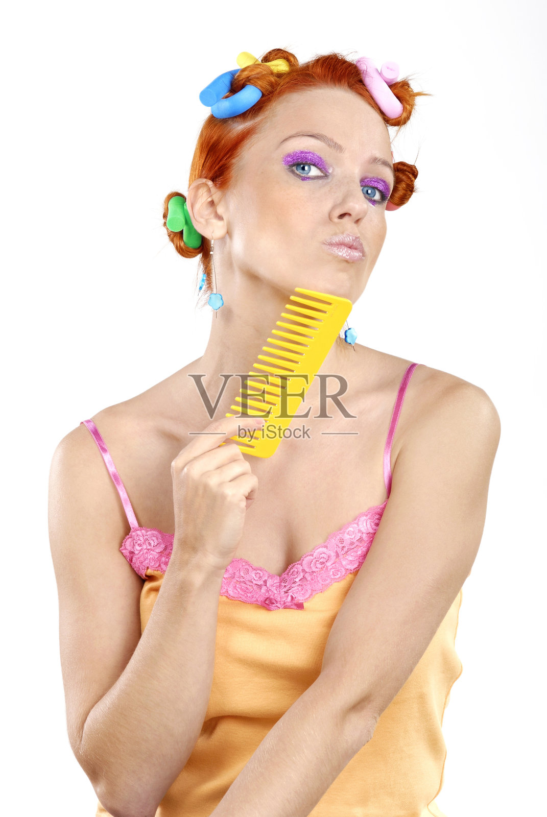 时尚的家庭主妇照片摄影图片