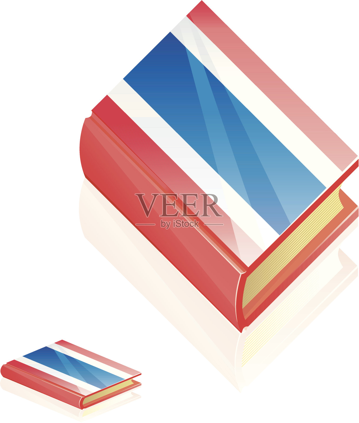 泰国国旗书图标插画图片素材