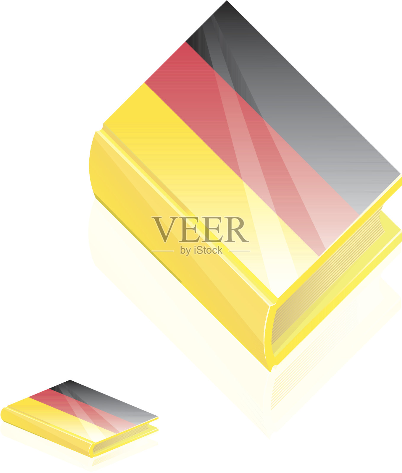 德国书图标插画图片素材