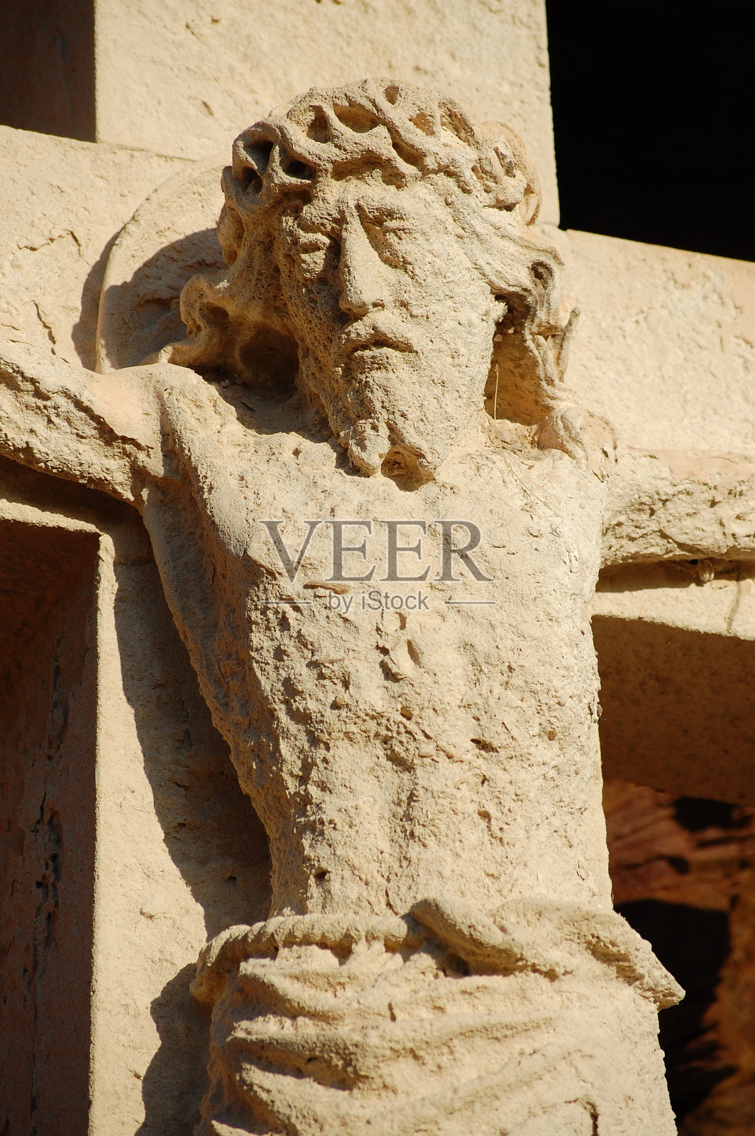 石头十字架纪念碑照片摄影图片