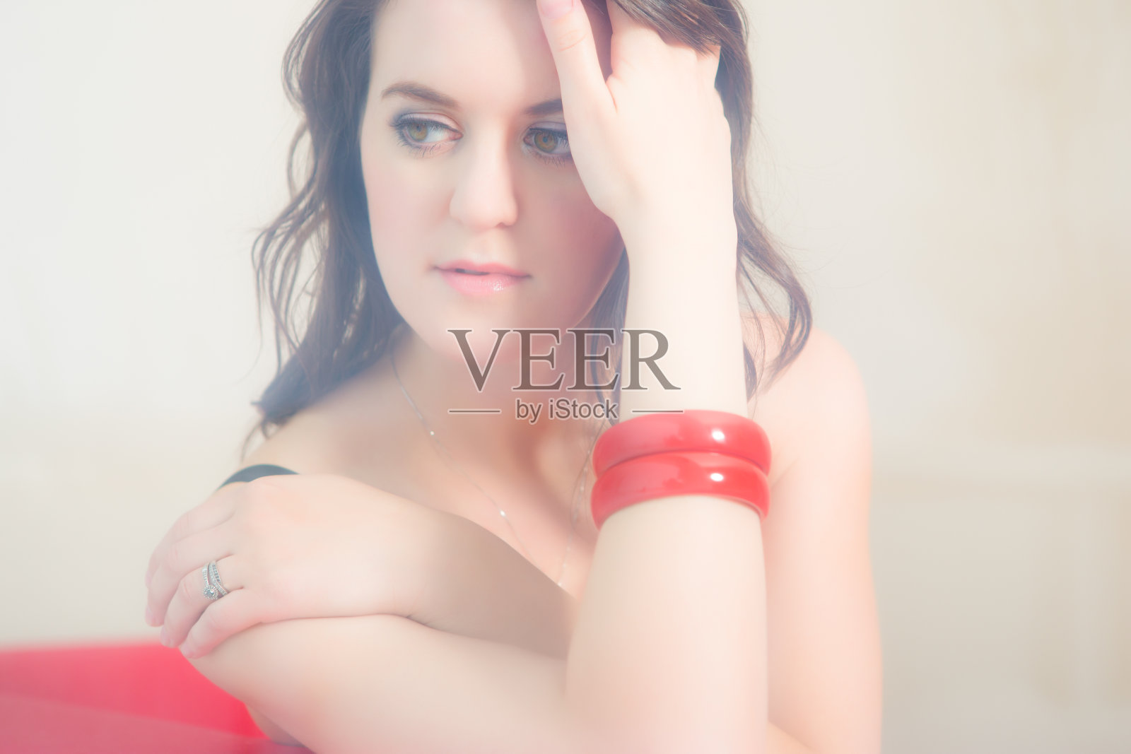 漂亮的女人肖像照片摄影图片