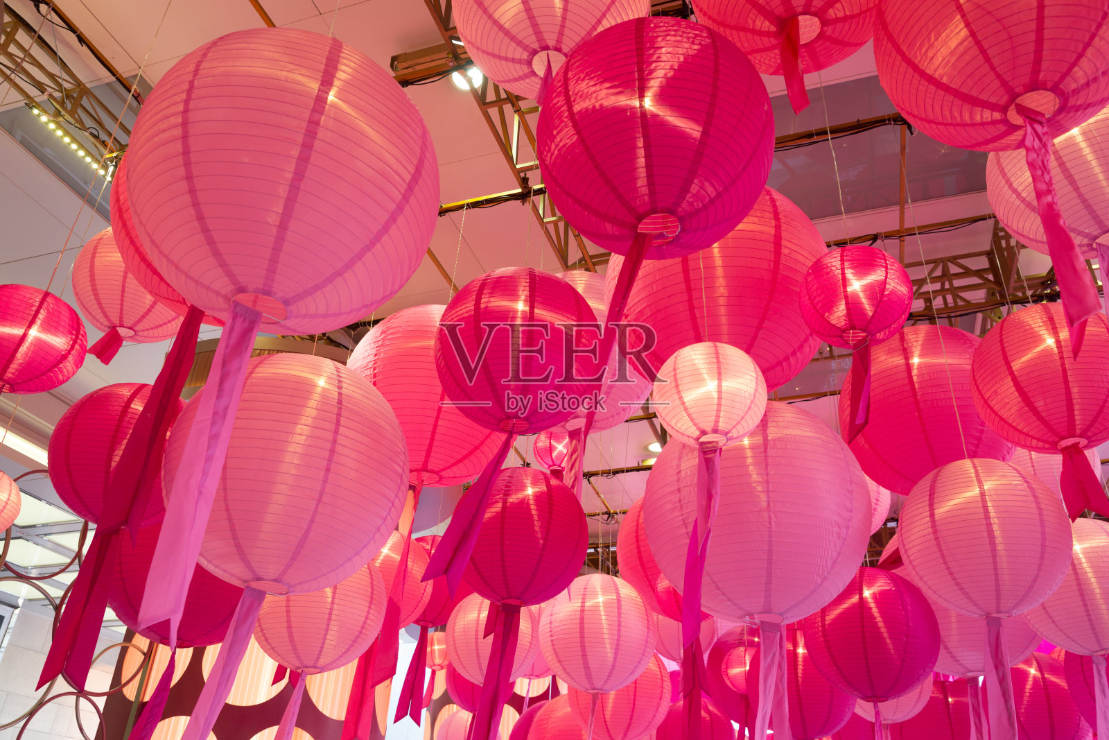 中国新年的传统灯笼照片摄影图片