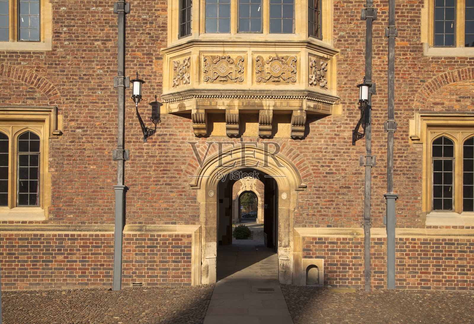 英国剑桥大学圣约翰学院照片摄影图片