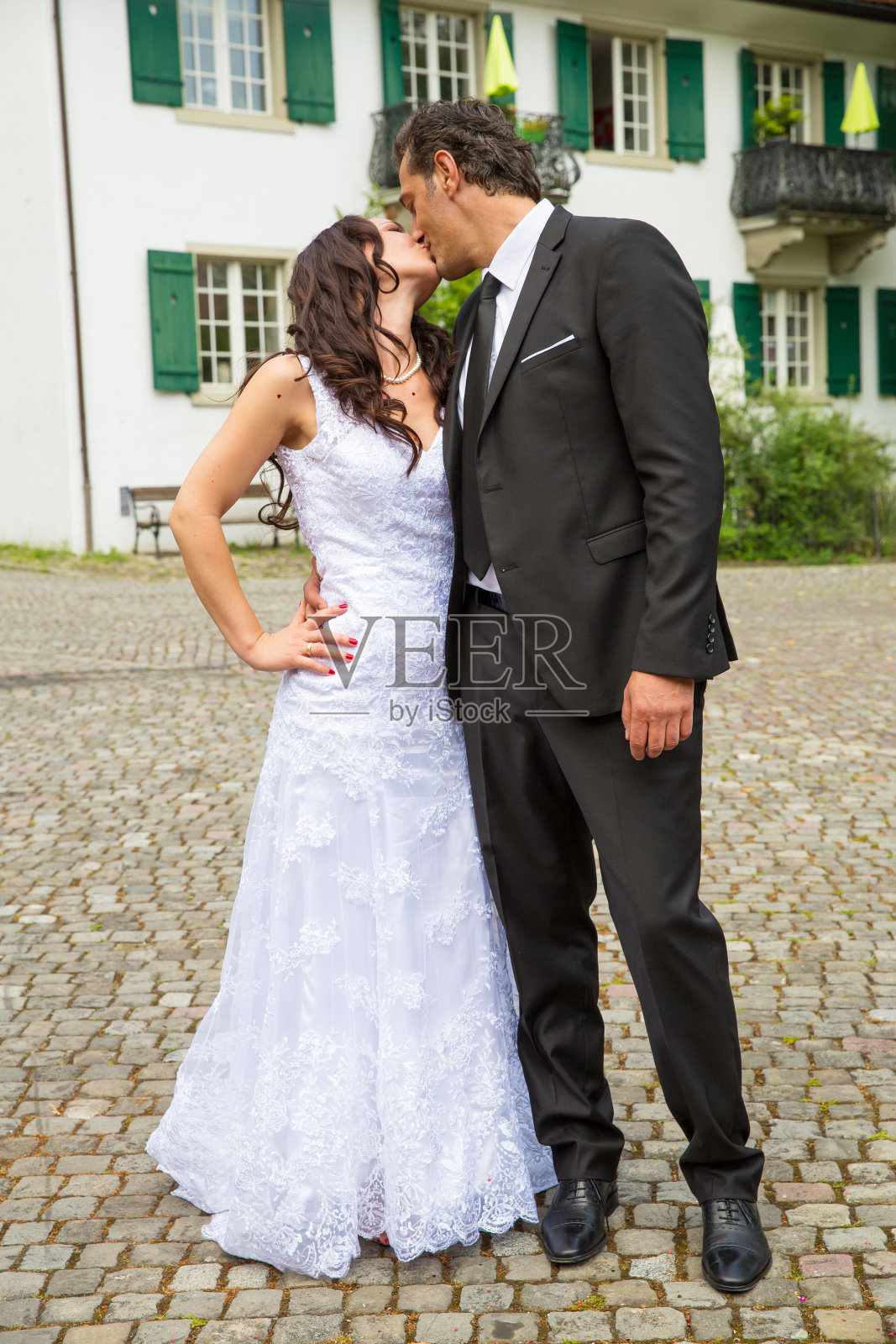 婚礼的夫妇照片摄影图片