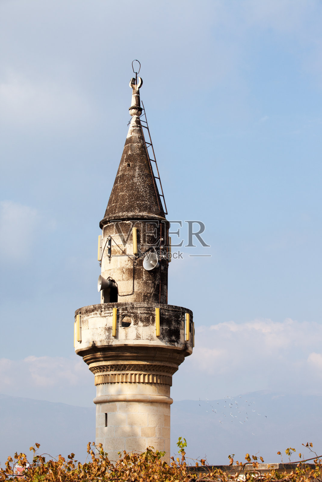 土耳其清真寺尖塔照片摄影图片
