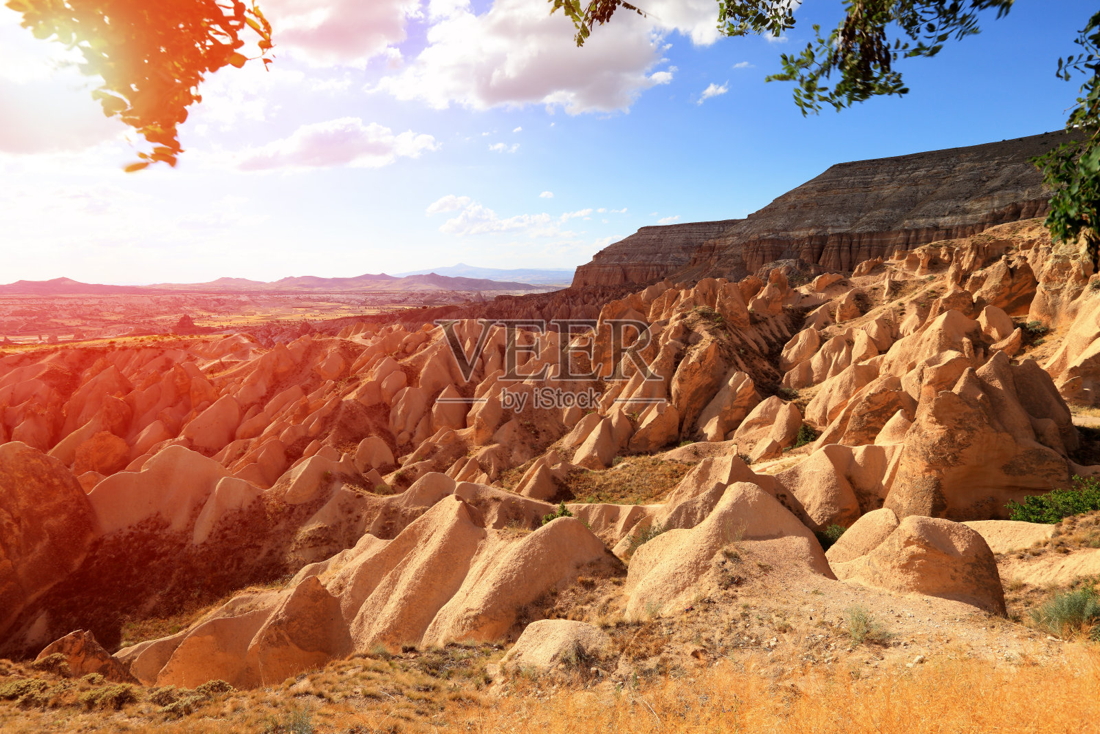 卡帕多西亚的岩层照片摄影图片