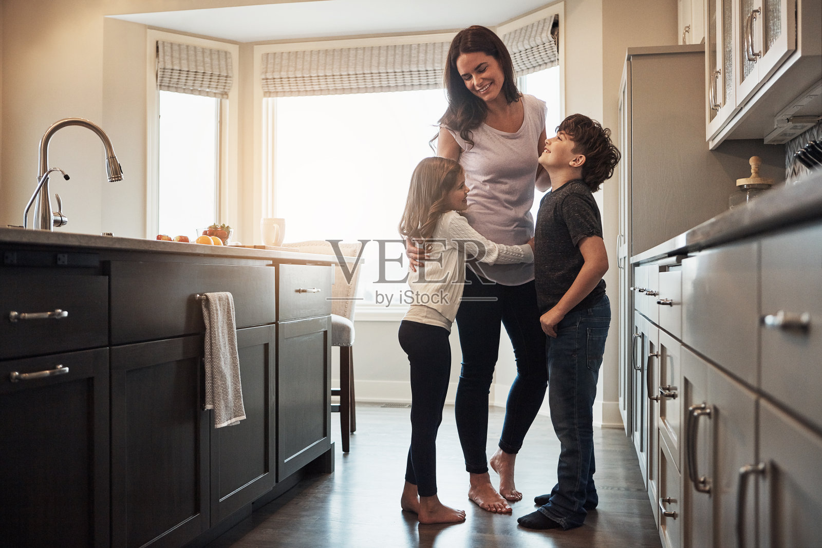 我很幸运能做你的妈妈照片摄影图片