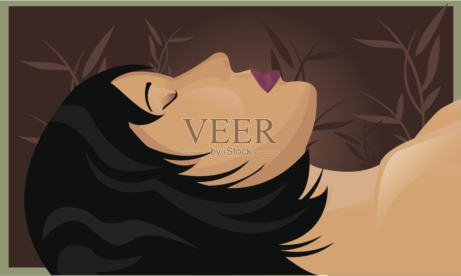 宁静插画图片素材