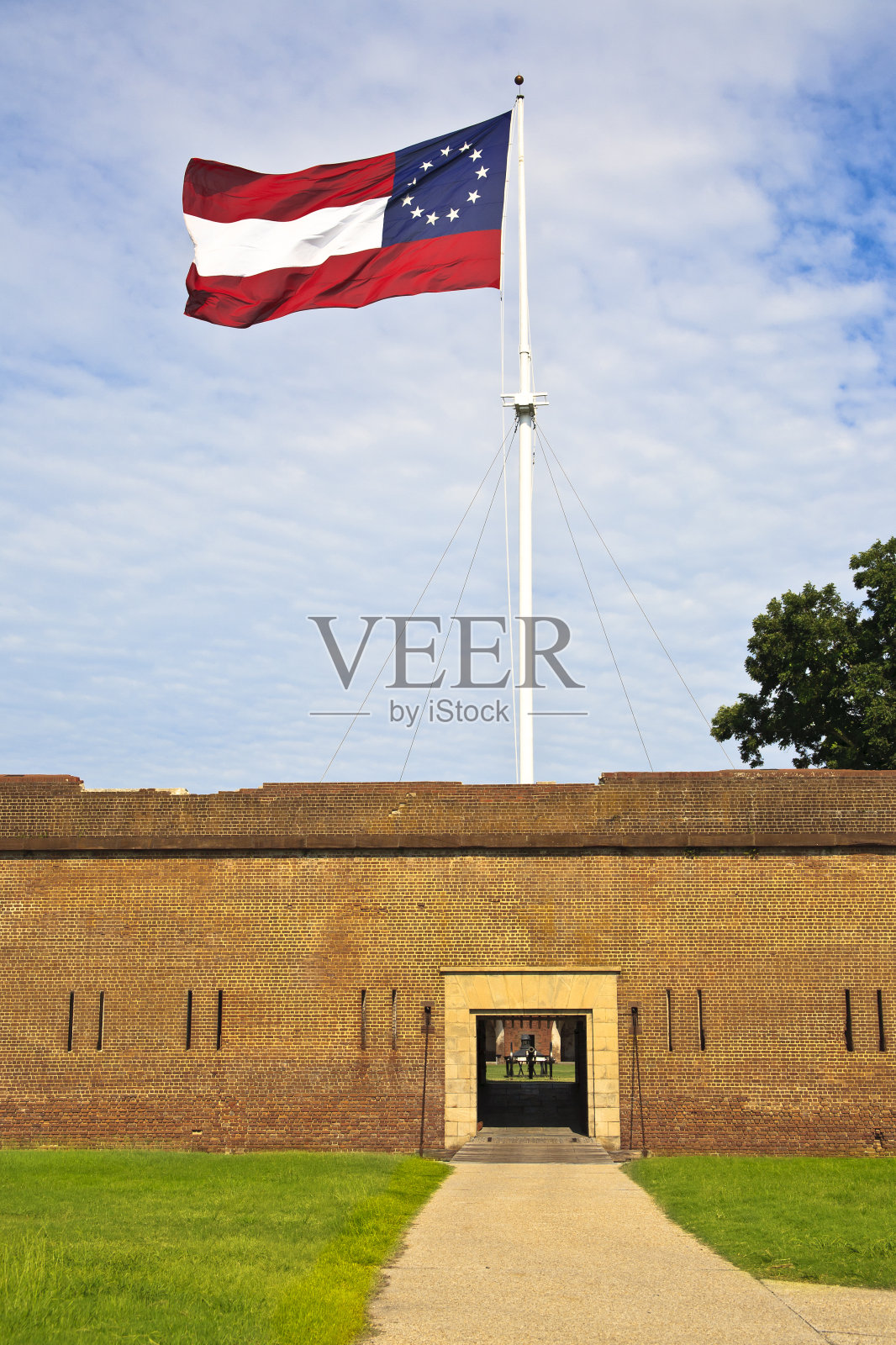 普拉斯基堡照片摄影图片