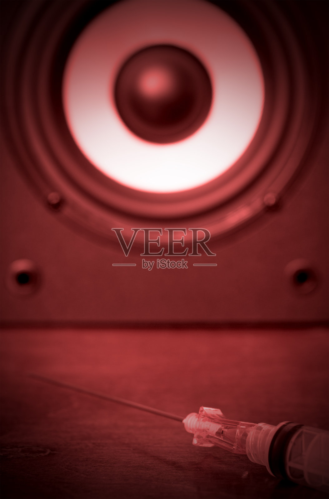 注射器和动力-毒品和音乐照片摄影图片