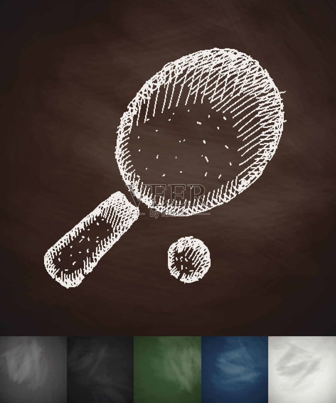 乒乓球图标插画图片素材