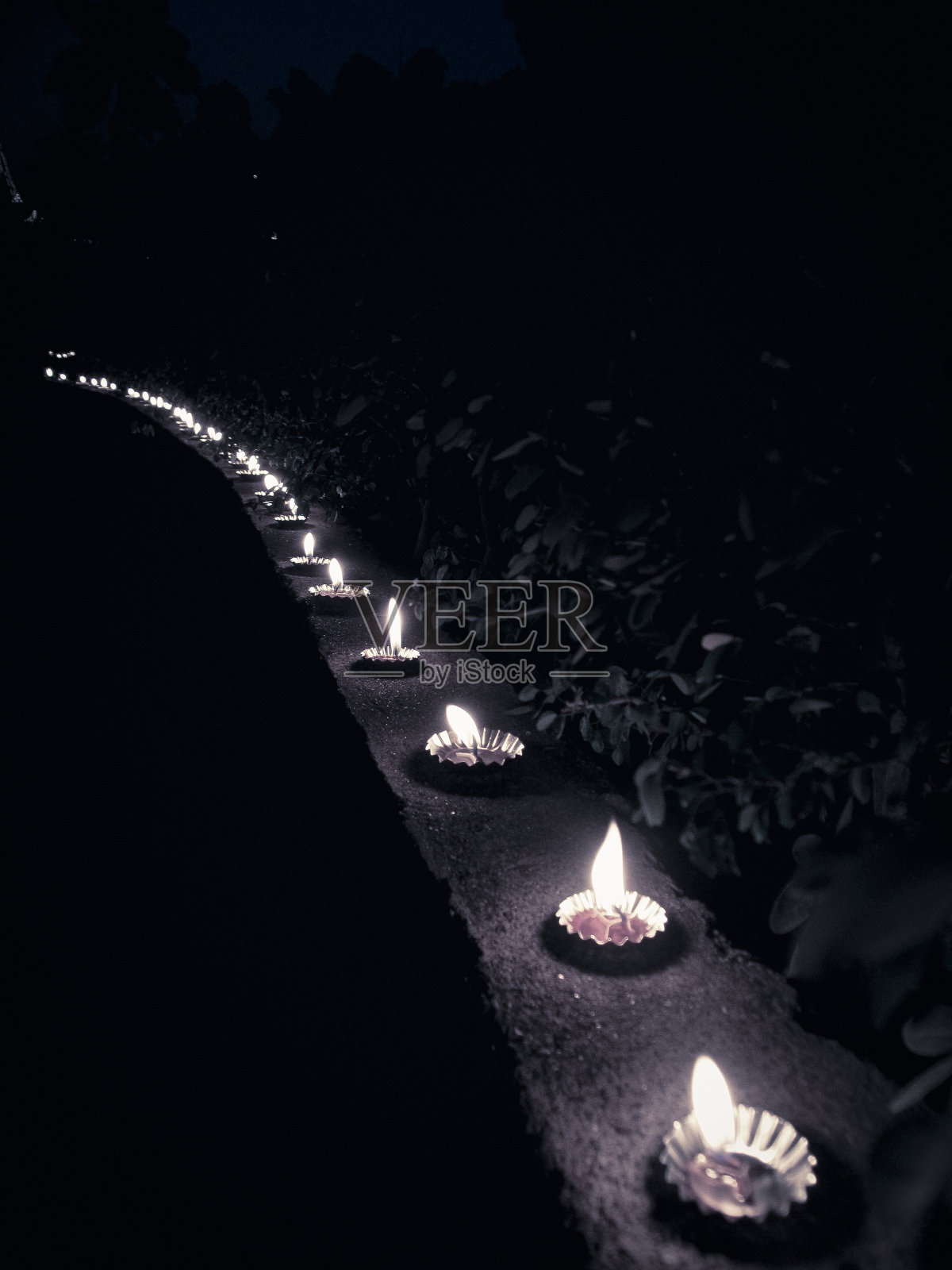 油灯，Diyas，火焰照片摄影图片