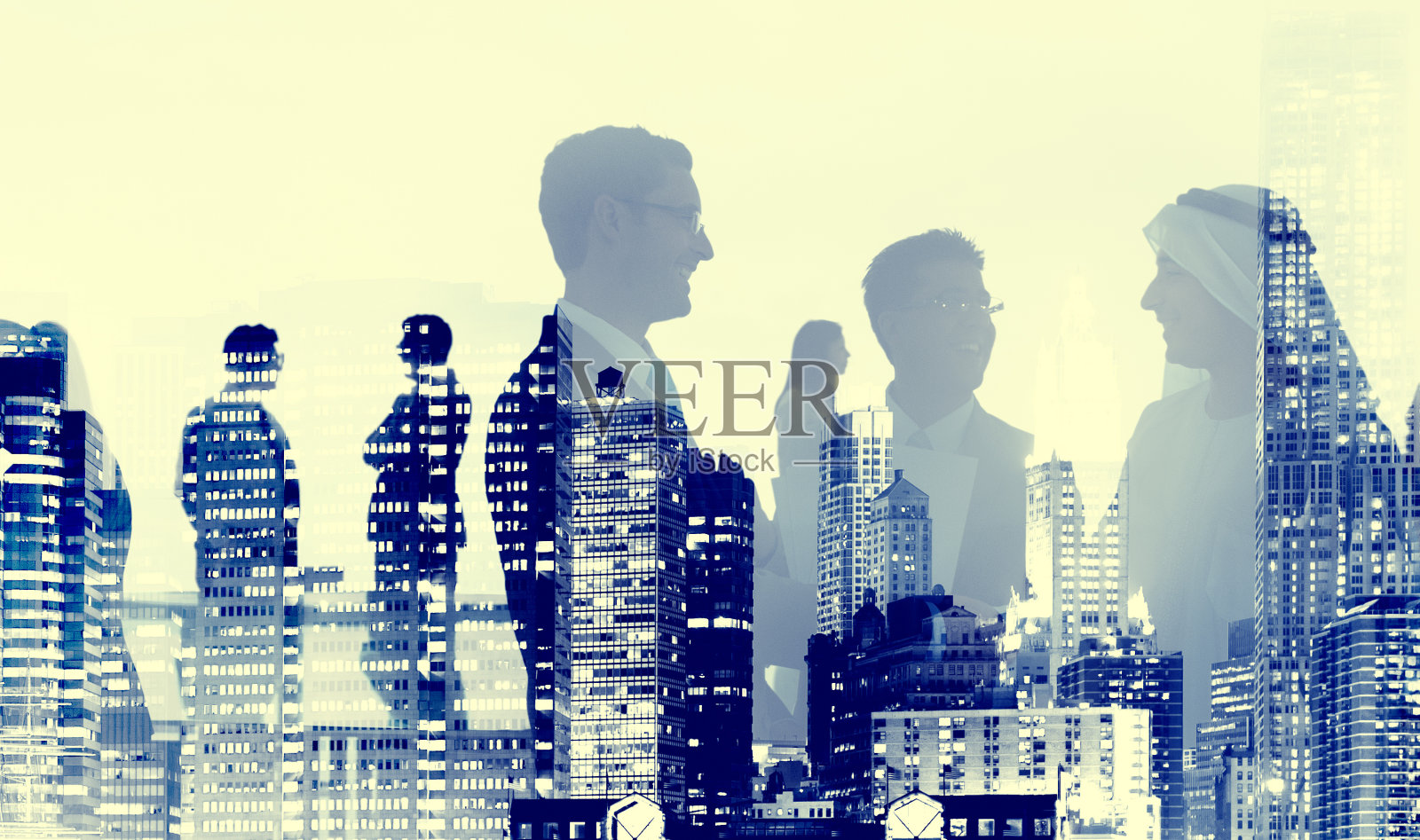 商务人士交易协议合作伙伴协作概念照片摄影图片