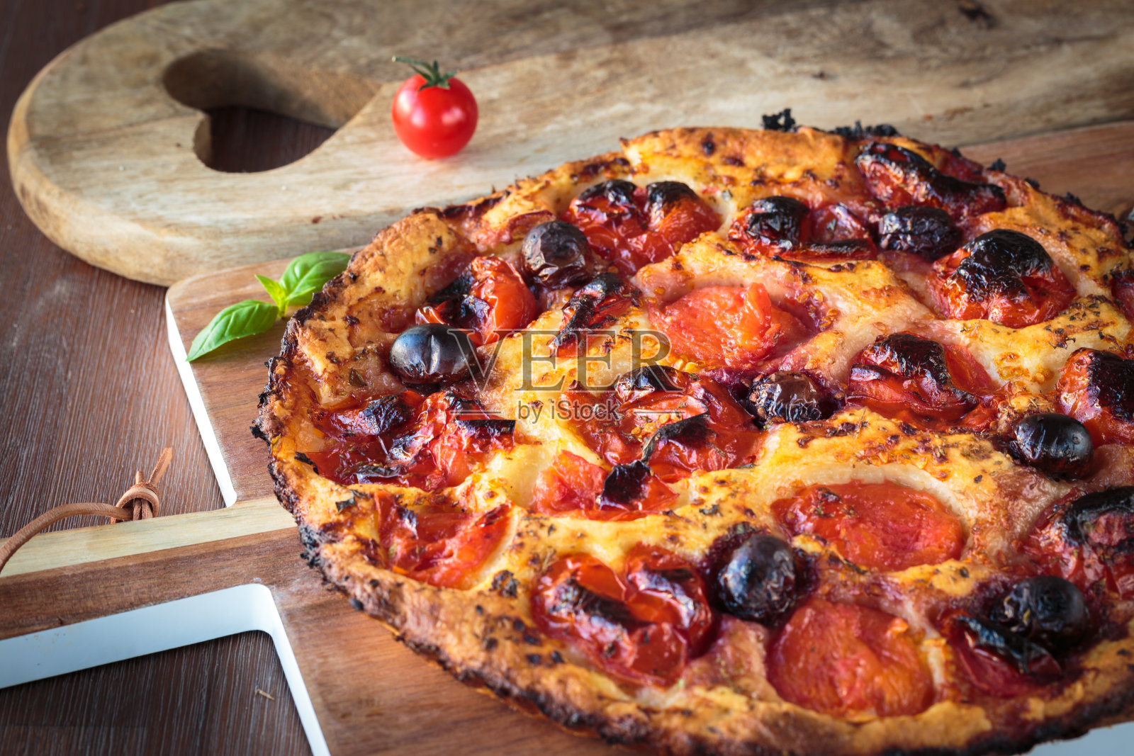 意大利佛卡夏面包照片摄影图片