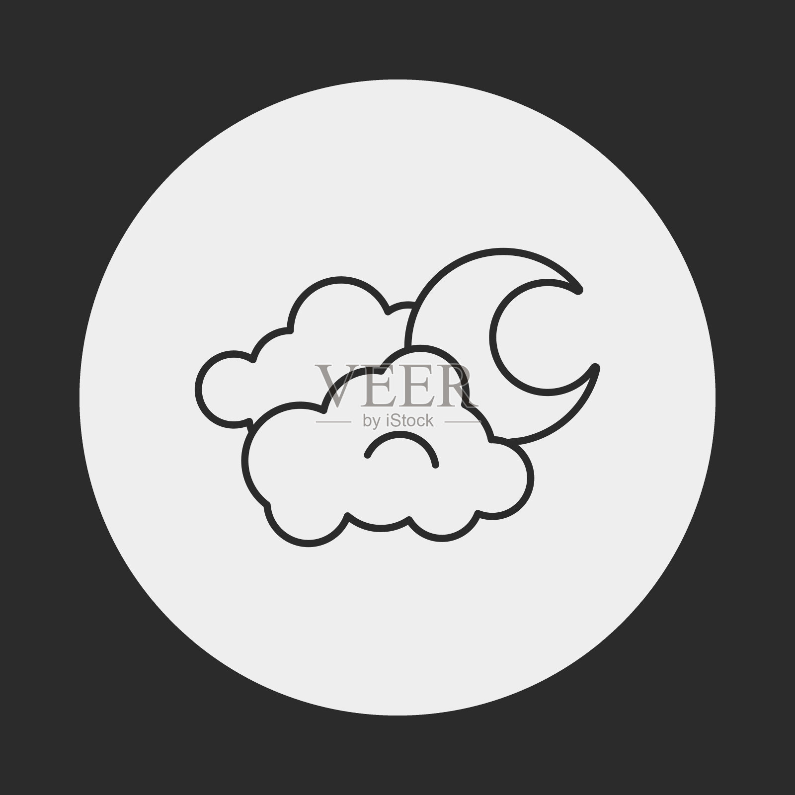 天气一行图标图标素材