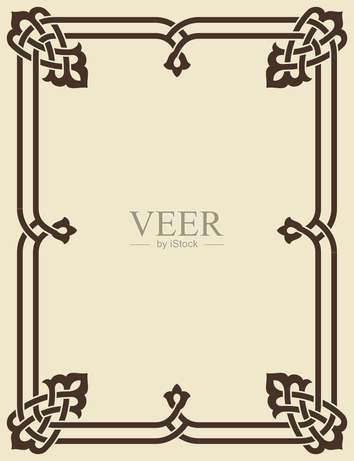 莱切花框架二插画图片素材