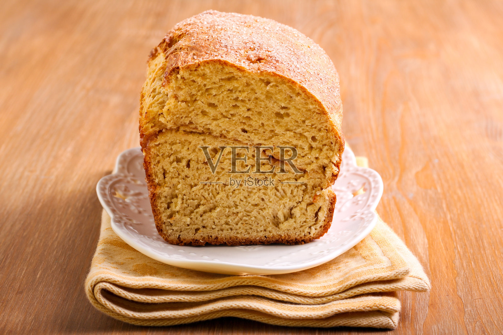 肉桂面包盘照片摄影图片