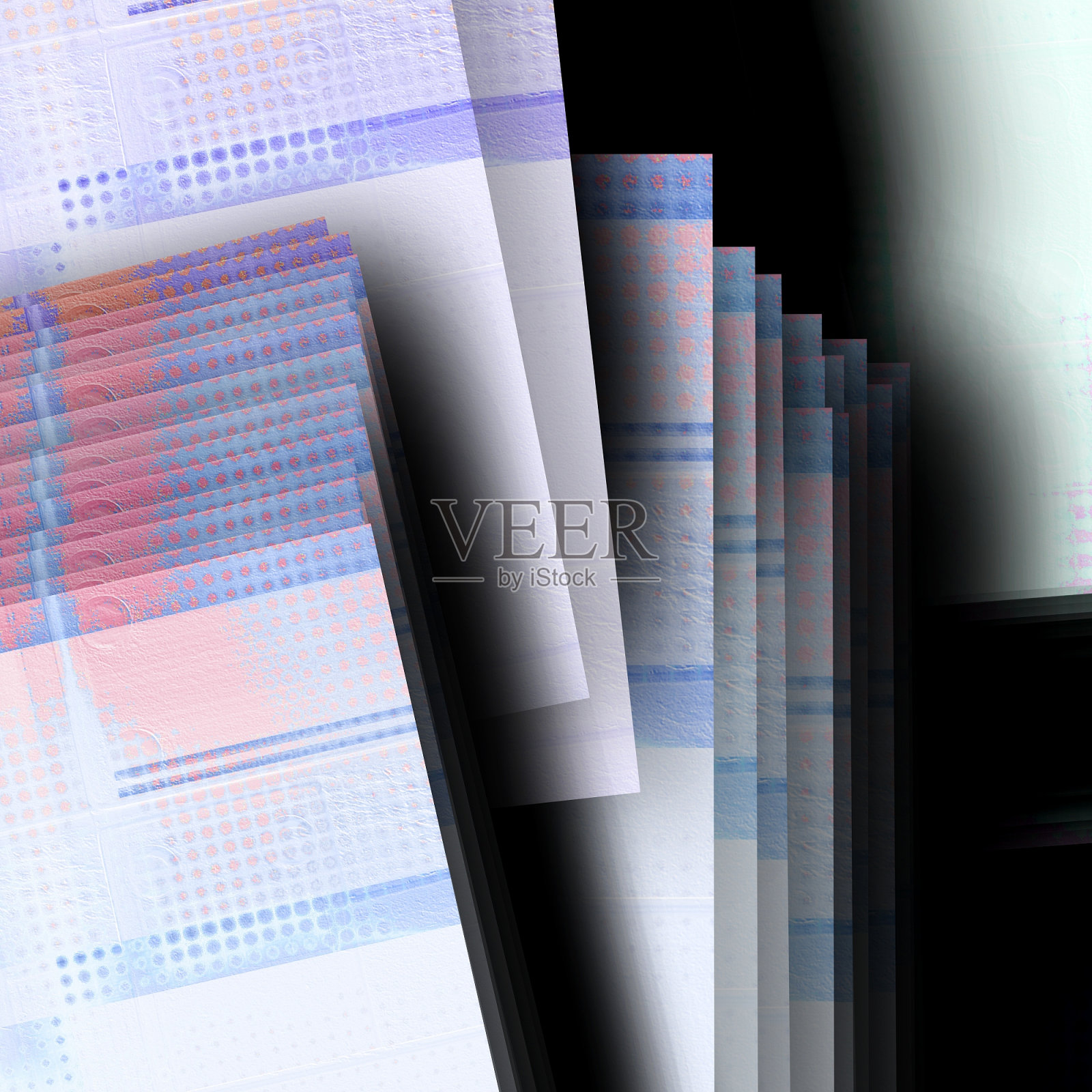 空纸堆。抽象的背景。照片摄影图片