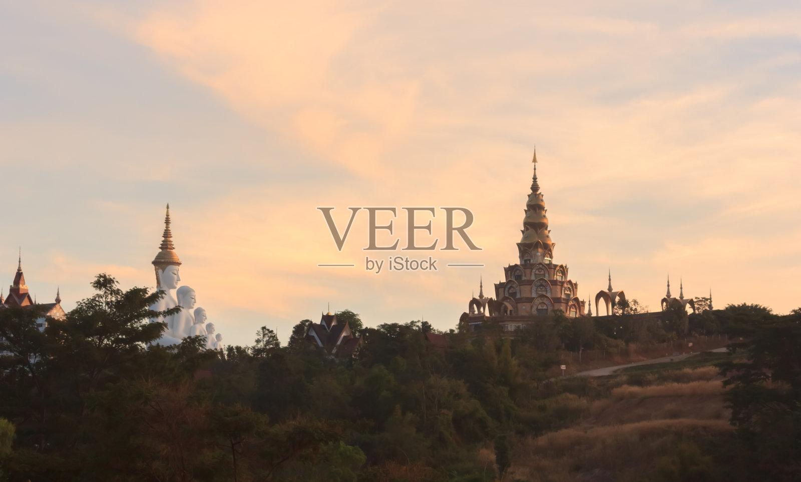 泰国的phasornkaew寺庙照片摄影图片