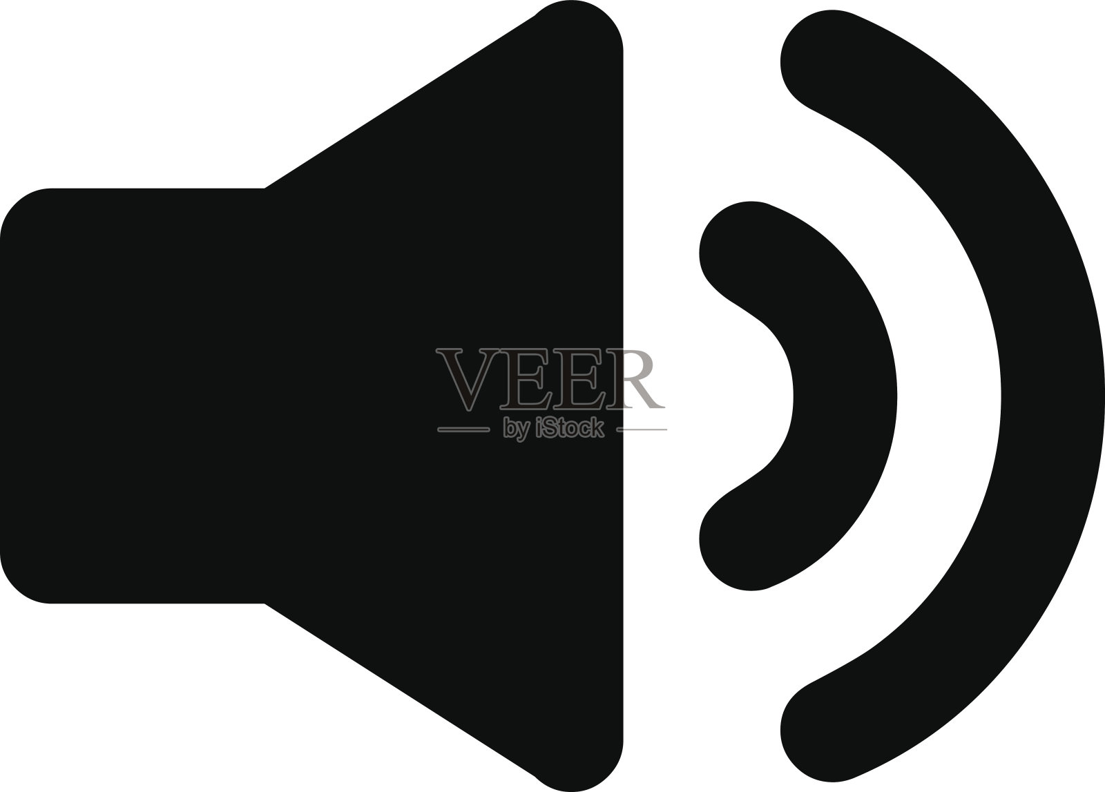 音乐和声音图标。矢量插图。Simplus系列图标素材