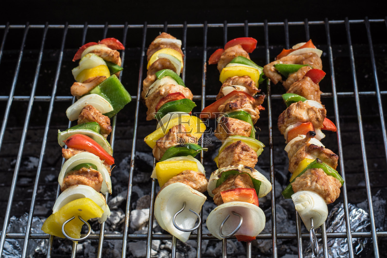 烤肉串照片摄影图片