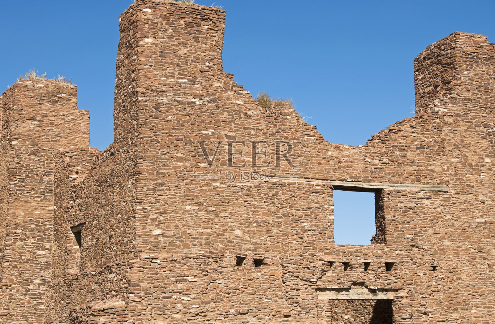 新墨西哥的传教遗址照片摄影图片