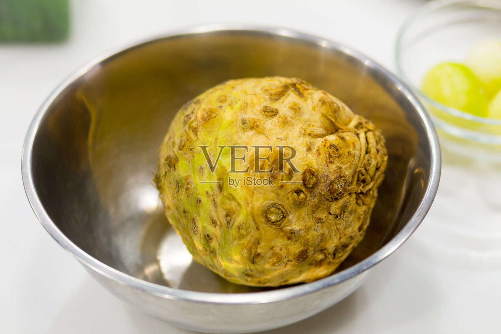 芹菜根生照片摄影图片