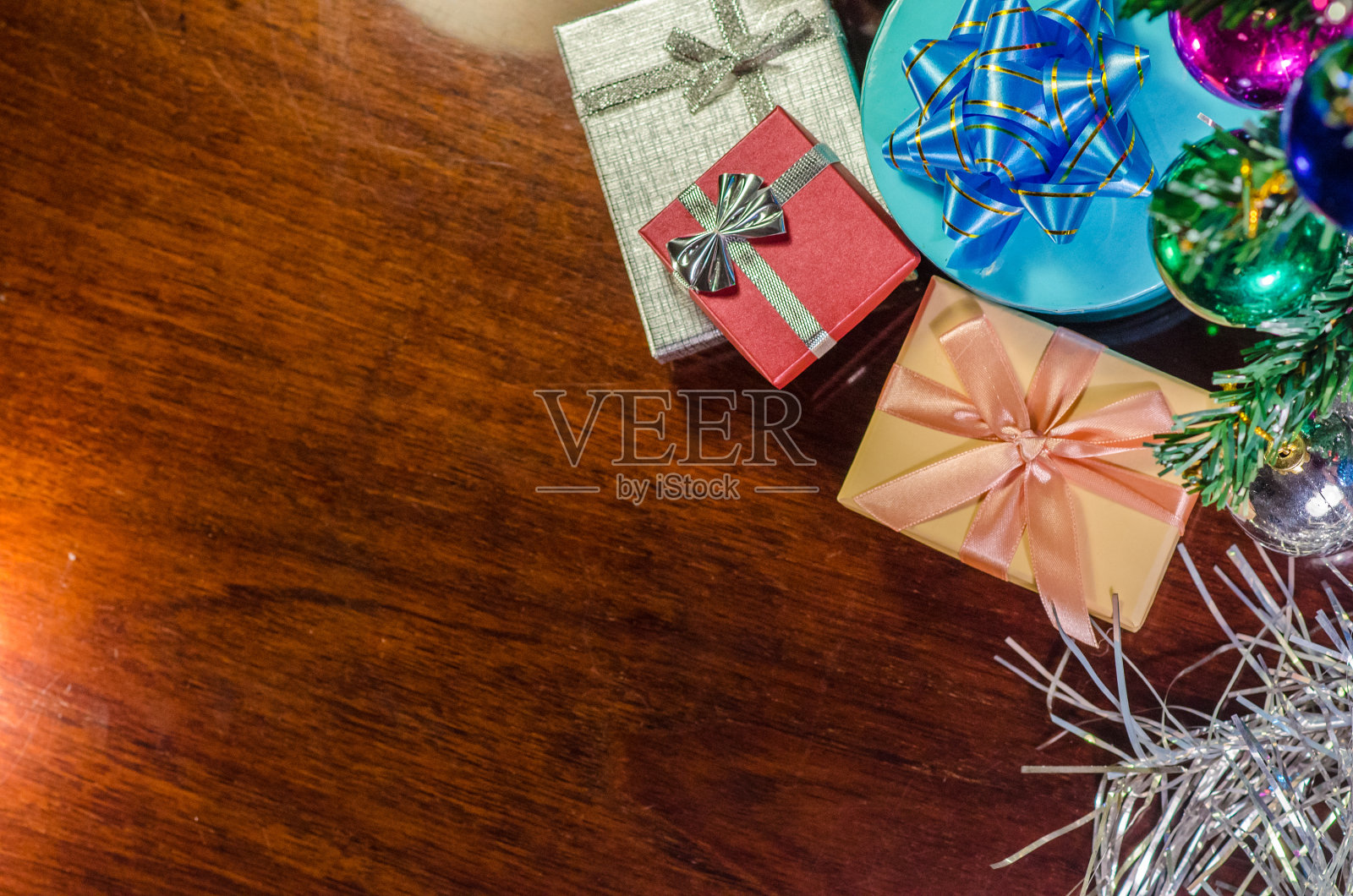 圣诞礼物照片摄影图片