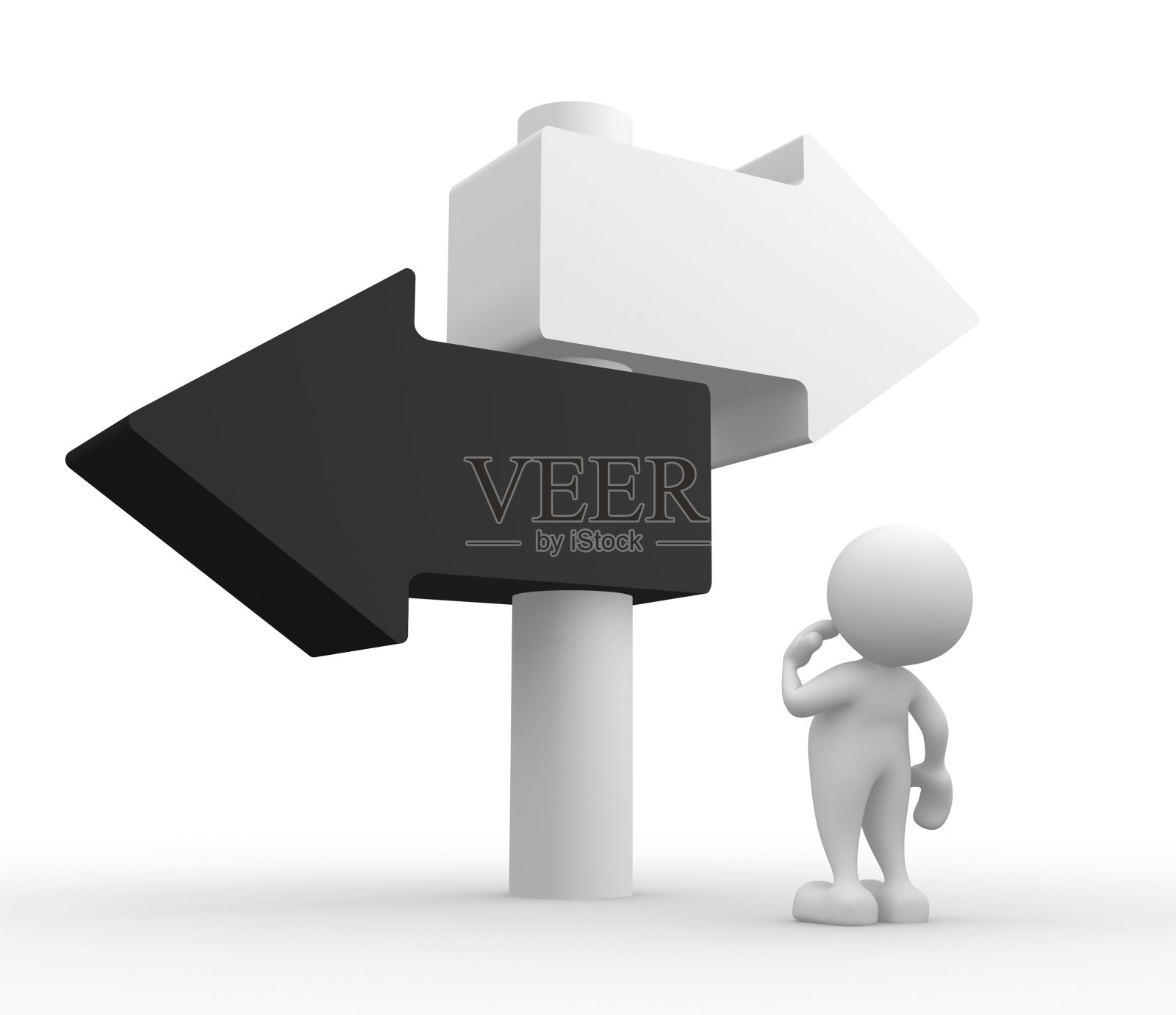 定向标志照片摄影图片